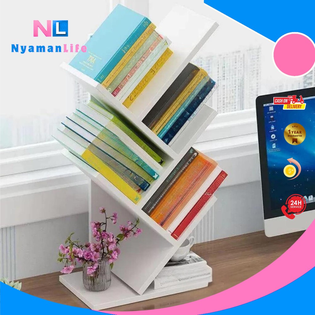 Jual NyamanLife - Organizer Rak Buku Serbaguna Minimalis Dan Modern ...