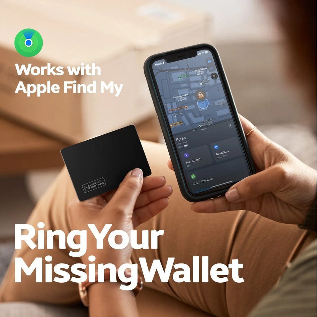 Jual Smart card Wireless charging tracking location wallet tracker card ...