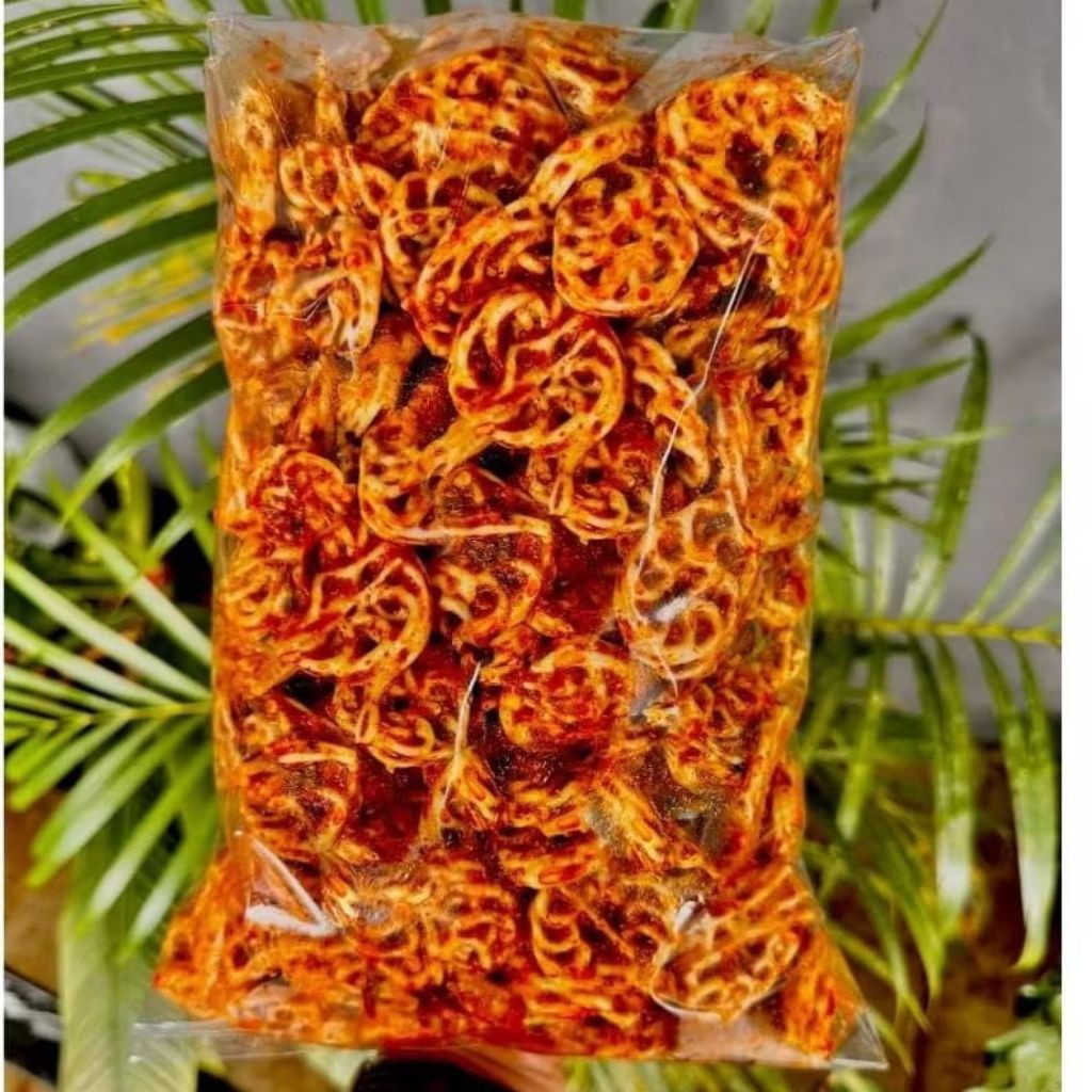 Jual kerupuk rafael/kerupuk rafael pedas daun jeruk/kerupuk rafael ...