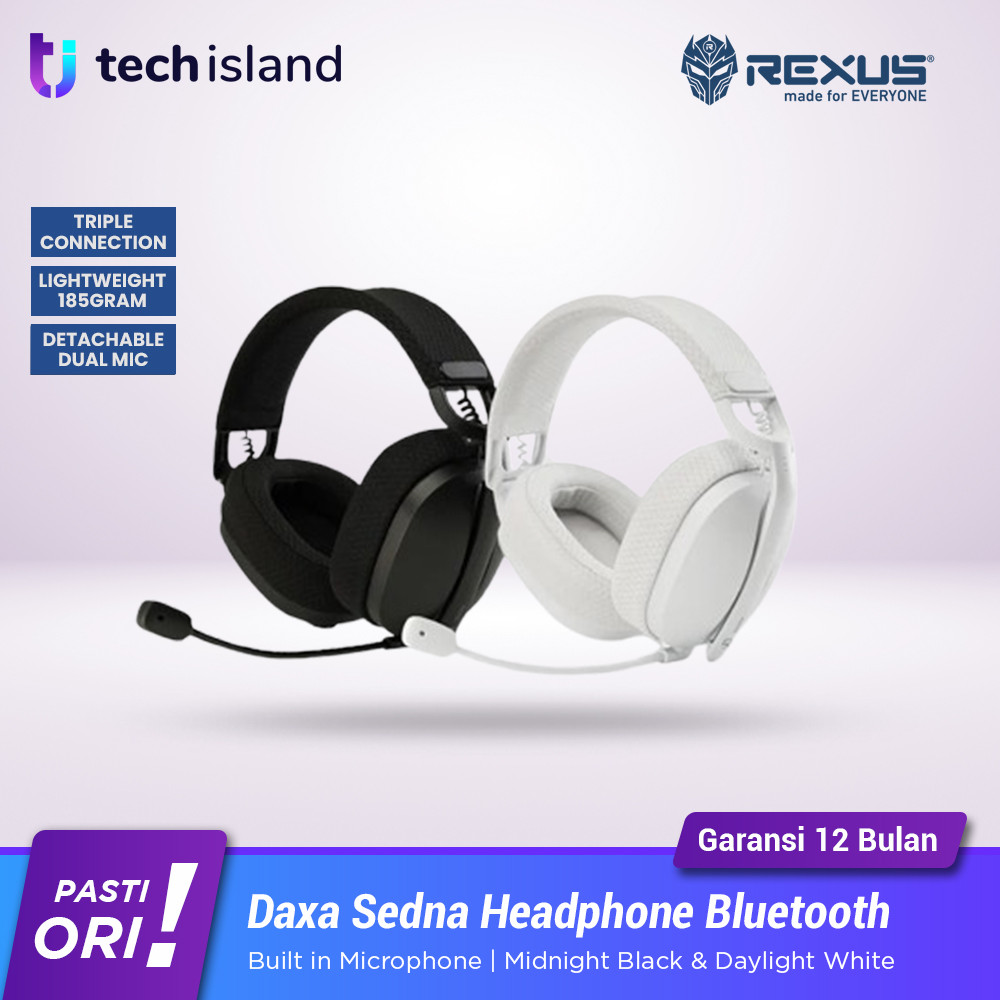 Jual Rexus Daxa Sedna Ultimate V2 Wireless Gaming Bluetooth Headset ...
