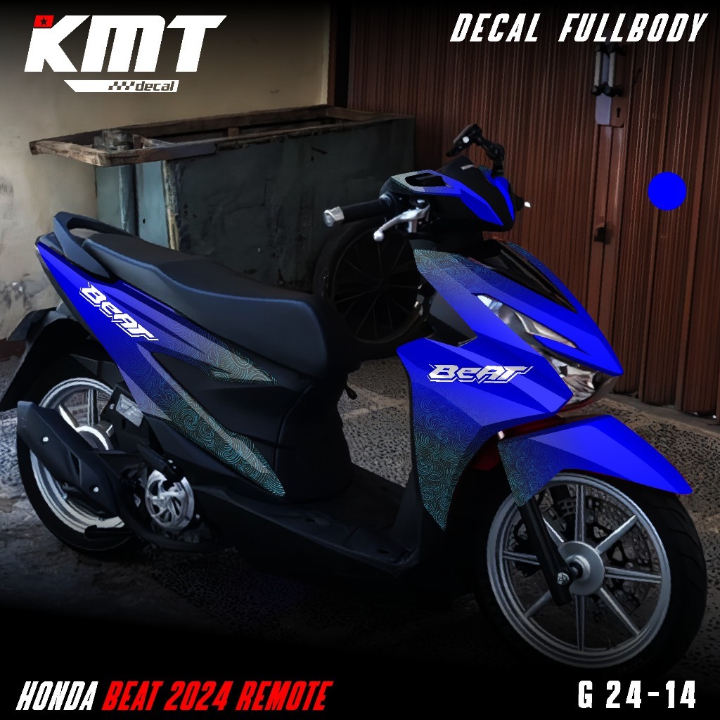Jual (COD) Decal Sticker Skotlet Variasi Beat New CBS DELUXE STREET ...
