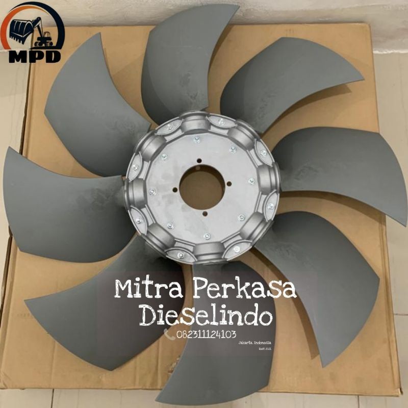 Jual Kipas Radiator Volvo EC200D EC210D Fan Cooling Volvo EC200D EC200 ...