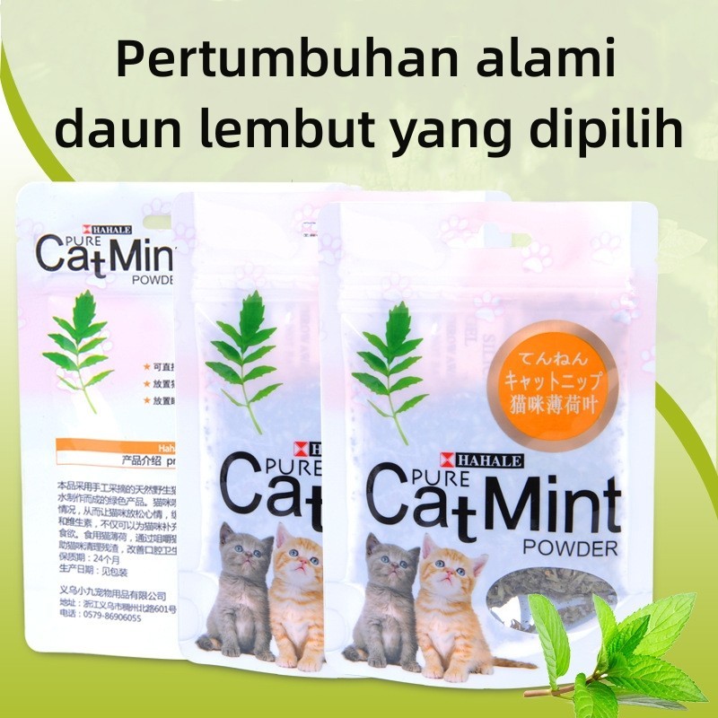Jual Catnip Catmint BIKIN FLY KUCING Catmint Kucing Cat Mint Powder 5g ...