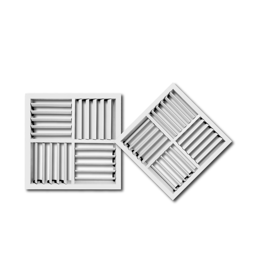 Jual RAG Return Air Grill Diffuser AC Ducting Plafon 4 Arah 70x70 CM ...