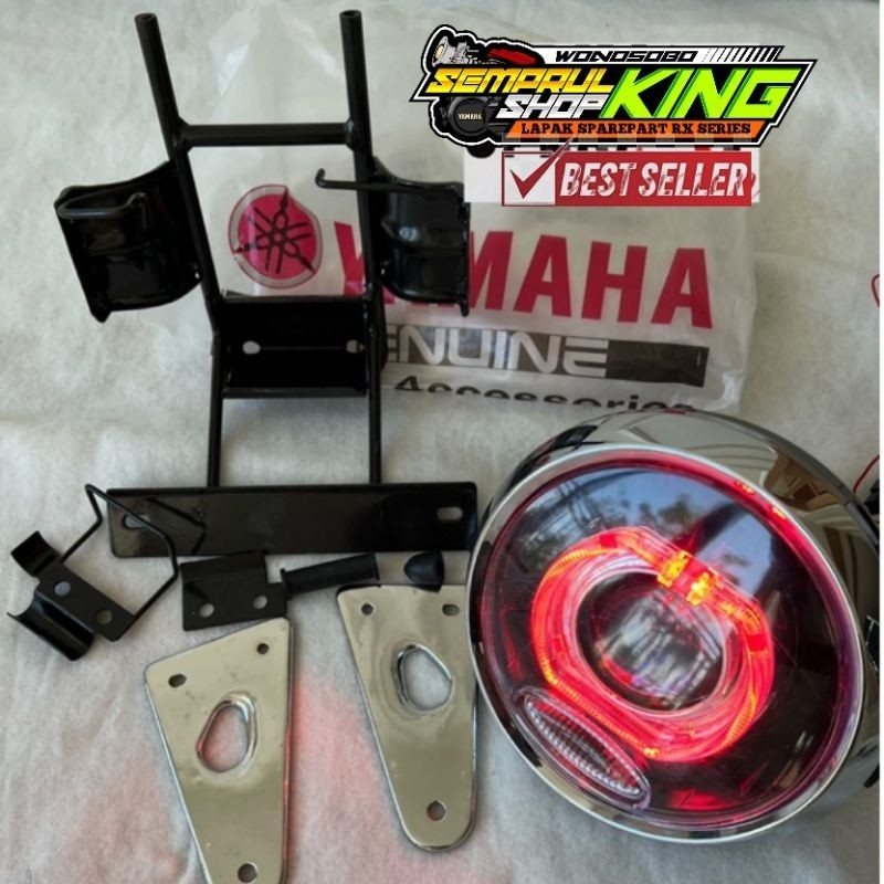 Jual Lampu Depan Biled Rx king New Peredam 2008 Set Batok ring Biled ...