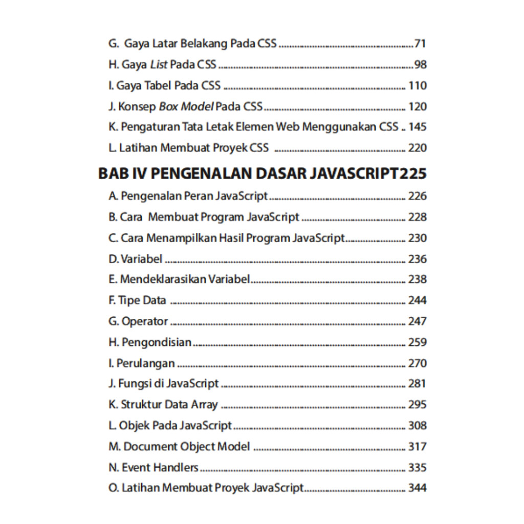 Jual Buku Master Coding HTML, CSS & Javasript : Menggunakan Visula ...