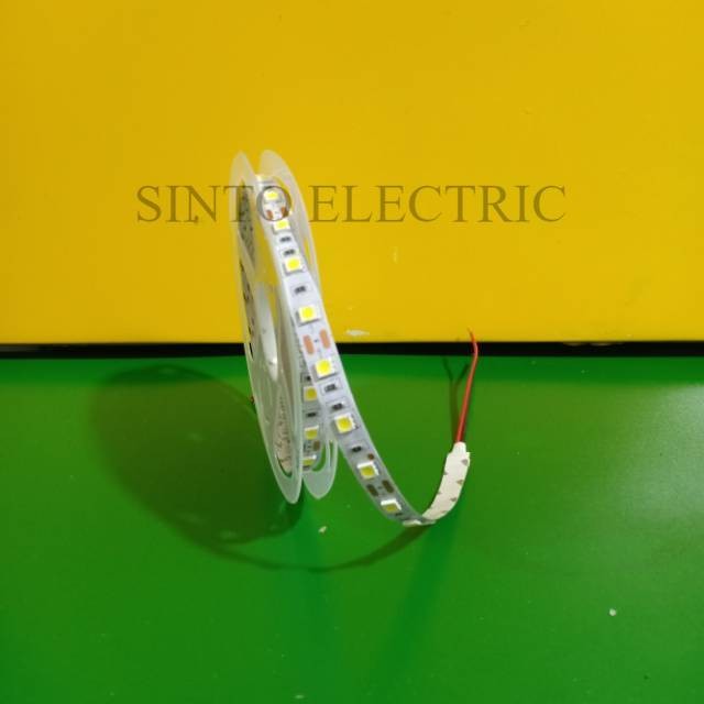 Jual intech LED strip 5050 60 LED White 5 meter | Shopee Indonesia