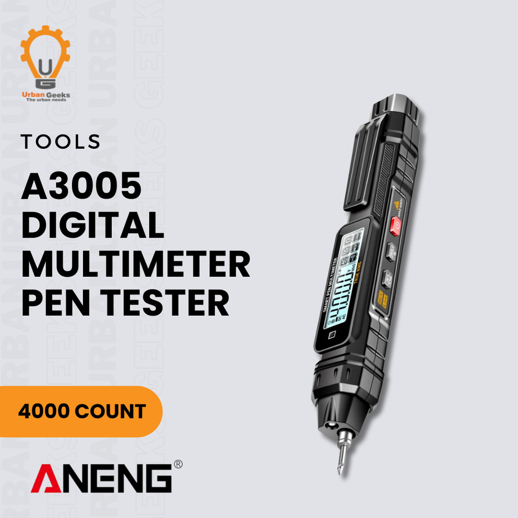 Jual Aneng Digital Multimeter Pen Voltage Tespen Tester Pen Senter ...