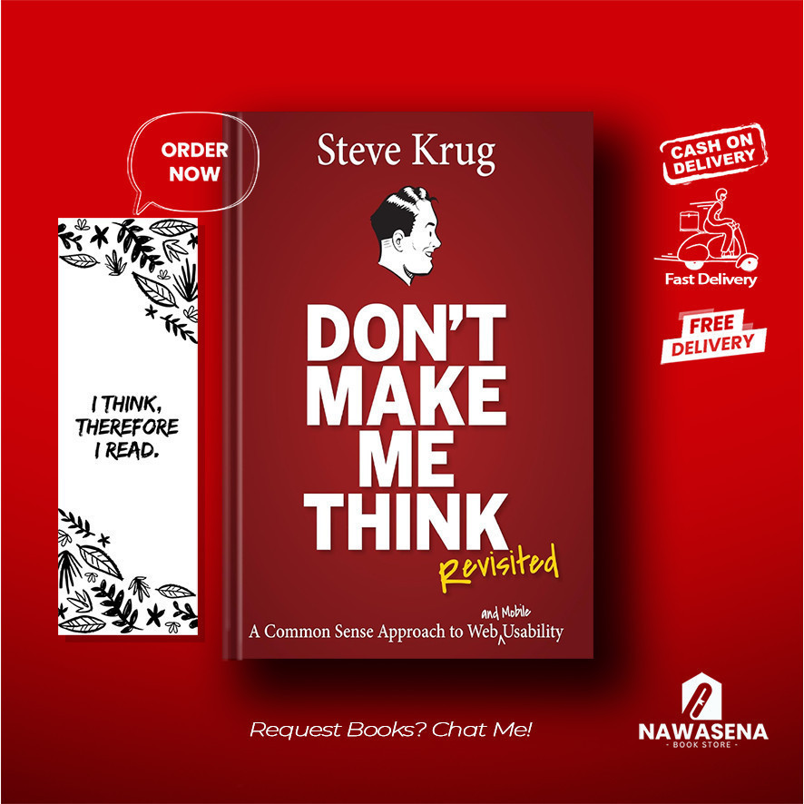 Jual Don't Make Me Think, Revisited - Steve Krug (English) | Shopee