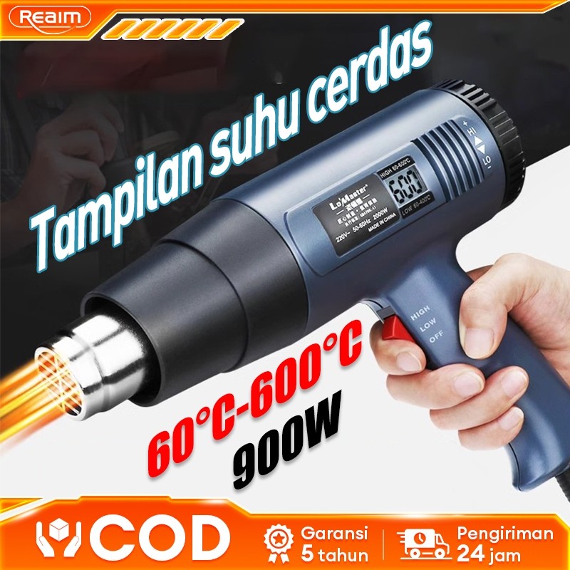Jual FAREVOR REAIM 900W Heat Gun Air Heat Gun H & LPro Heat Gun Seal ...