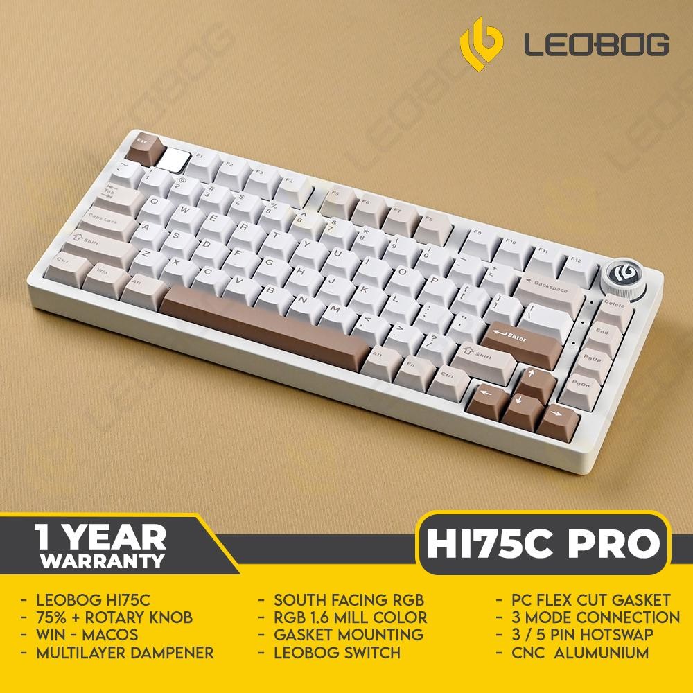 Jual Leobog HI75C PRO Baileys Irish Cream - Mechanical Keyboard 75% - 3 ...