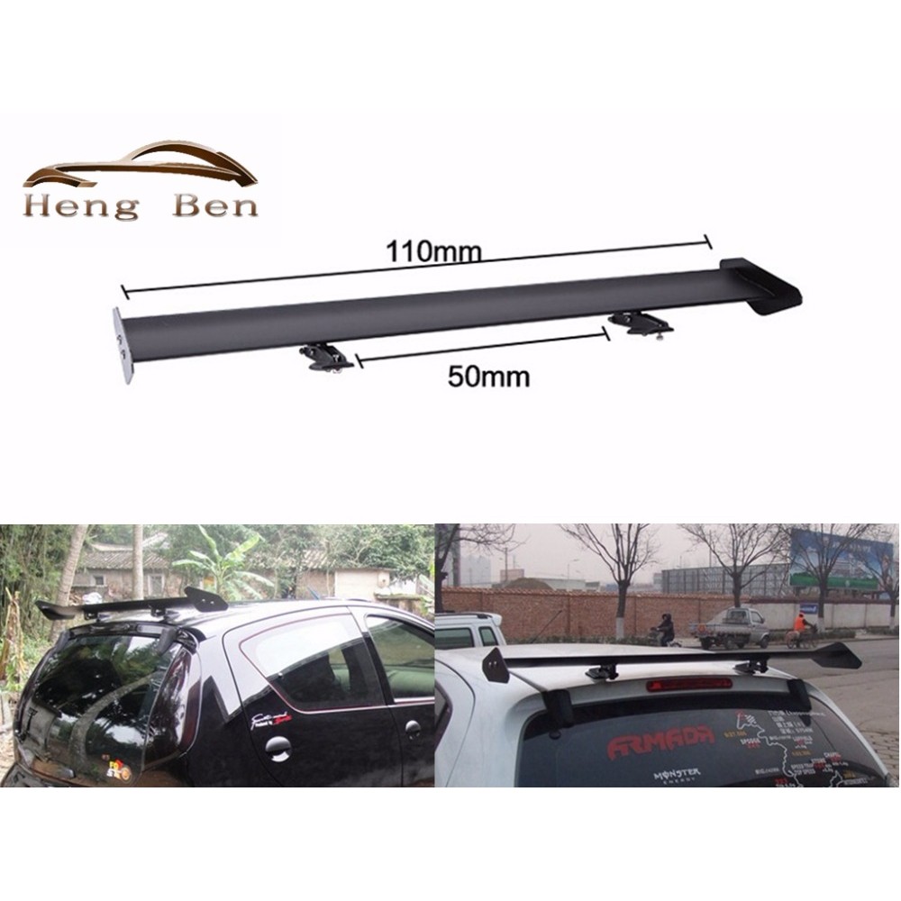 Jual 110CM Universal Auto Racing Sytle Car Replacement Parts Spoilers ...