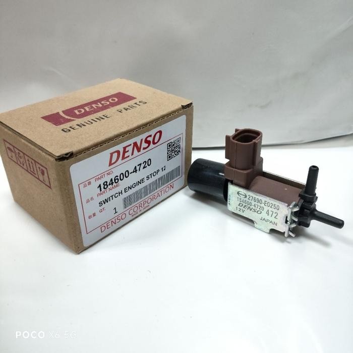 Jual Switch Engine Stop Denso 12V Hino Dutro HT125 Dyna HT130 Original ...
