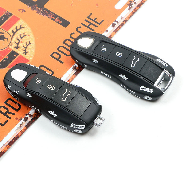 Jual Luxury Plastics Black Peak Car Key Case Shell Cover Suitable for ...