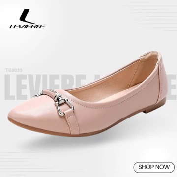 LVR Shuhua Flatshoes Wanita Flatshoes Wanita Motif Rantai TG2030