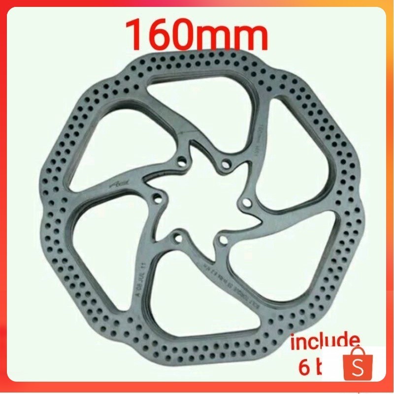 Jual Avid HS1 Rotor Disc Brake Sepeda 160mm 6 Inch Piringan Cakram ...