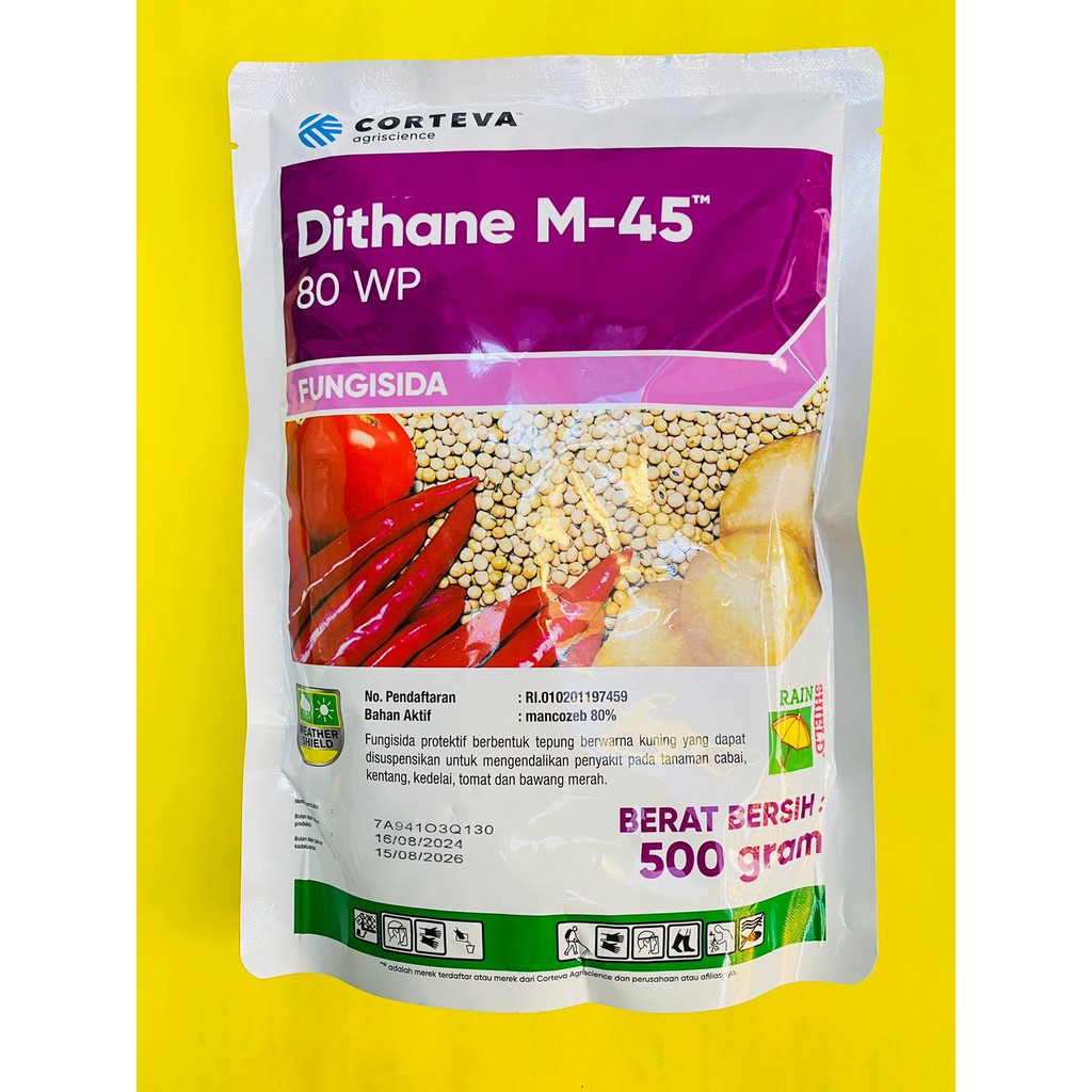Jual DITHANE M-45 80WP Fungisida protektif pengendali jamur isi 500g dr ...