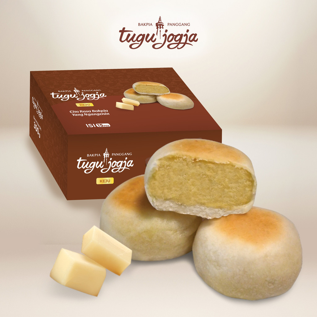 Jual Bakpia Panggang Tugu Jogja Keju | Shopee Indonesia