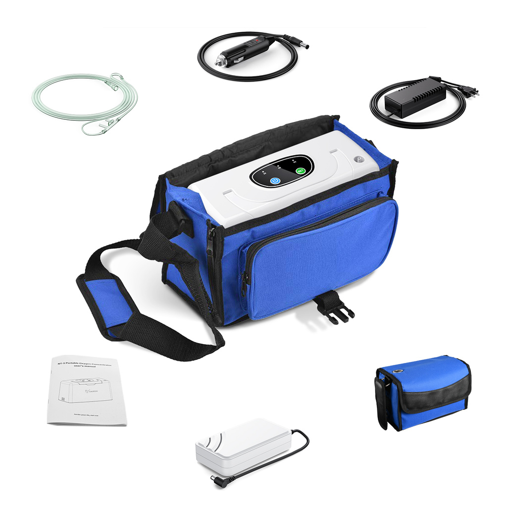 Jual Varon Portable 3L Continuous 0xygen Machine Rechargeable 0xygen