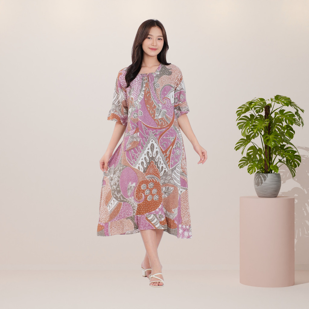 Daster Batik Rayon Karet Surya Teja Dss- 2