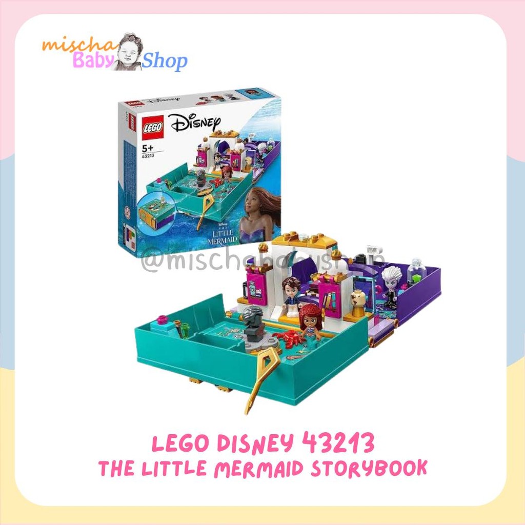 Jual Lego Disney 43213 - The Little Mermaid Storybook | Shopee Indonesia