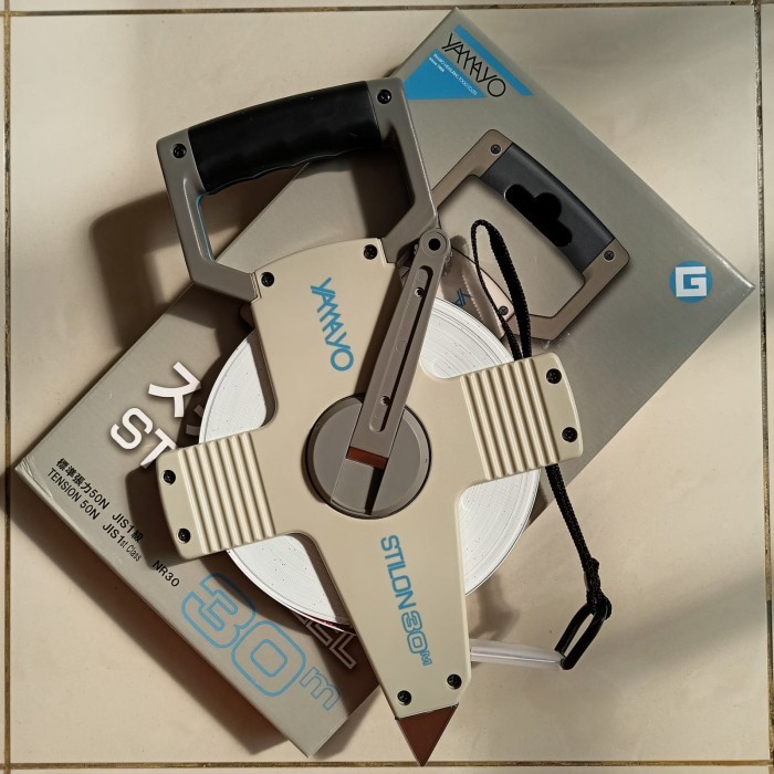 Jual Rollmeter Nylon Coated Steel YAMAYO type Stilon 30 Meter | Shopee ...