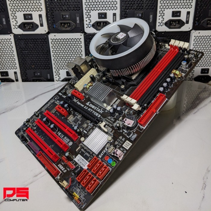 Jual Biostar A770E3 AMD Motherboard AM3 Shopee Indonesia