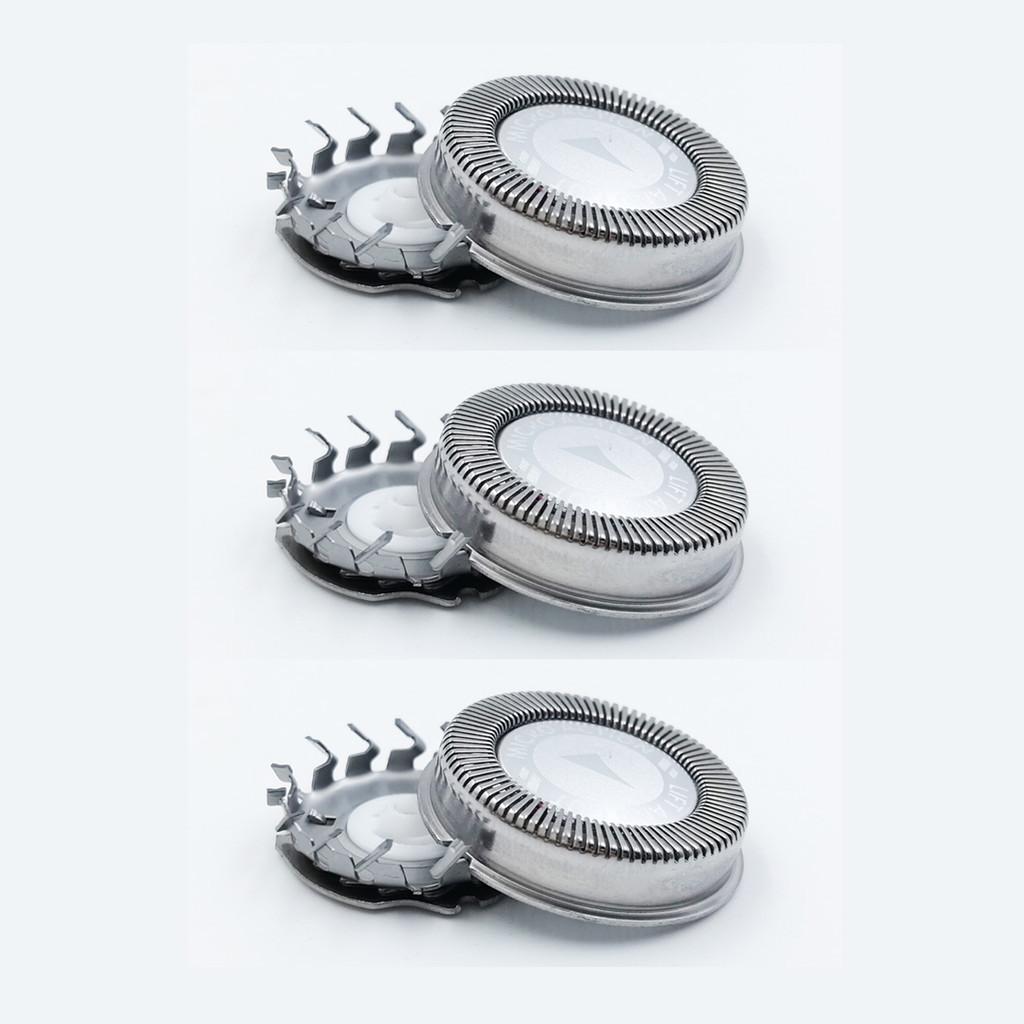 Jual 3X Shaver Heads foil blade cutters fits Philips philishave shaving ...