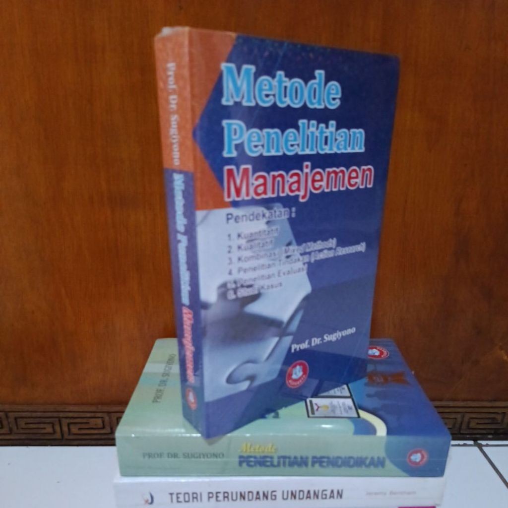 Jual METODE PENELITIAN MANAJEMEN PROF DR SUGIONO | Shopee Indonesia