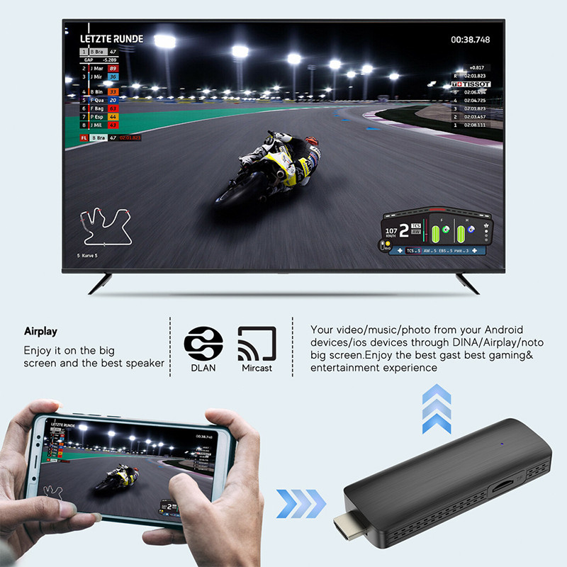 Jual TV Stick 4K Android Smart TV UHD 4K Android TV Stick Dolby DTS ...