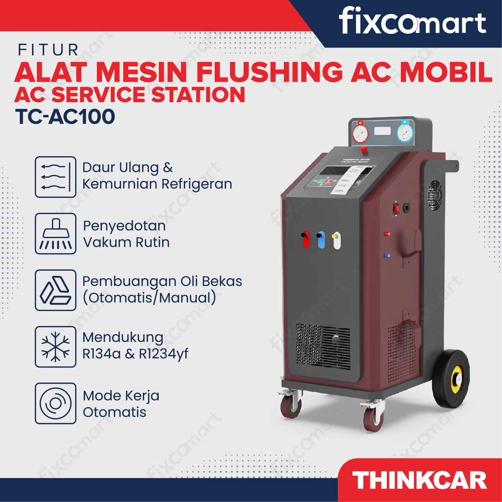 Jual ThinkCar Alat Mesin Flushing AC Mobil AC Service Station | Shopee ...