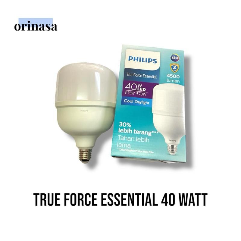 Jual Lampu Philips LED TForce True Force Essential 40W 40 Watt E27 ...