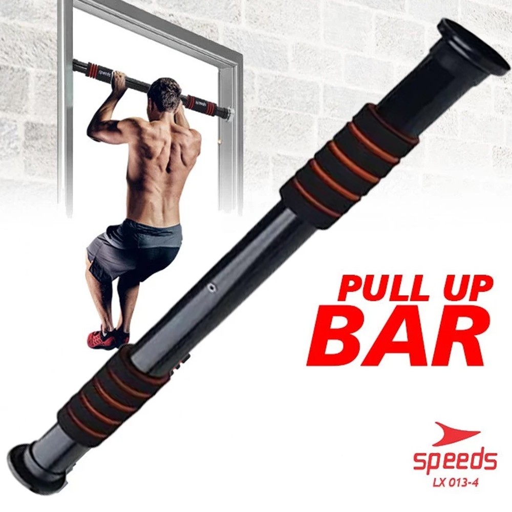 Pull Up Bar Alat OlahRaga Door Chinning Bar Alat Gym Fitness Otot Lengan Bahu Speeds Push Up