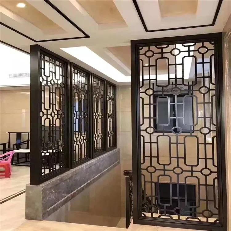 Jual Antique Carved Art Screen Metal Partition Screen Stainless Steel ...