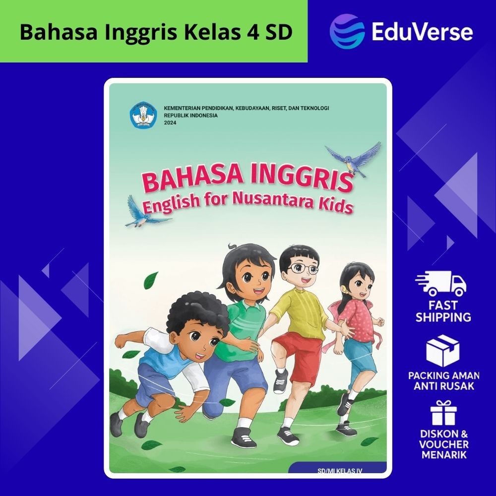 Jual Buku Bahasa Inggris English For Nusantara Kids Kelas 4 SD ...