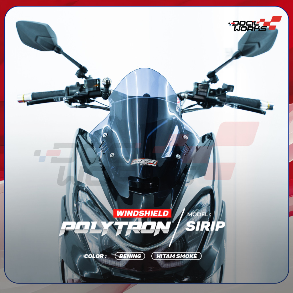 Jual Docilworks - Visor Windshield Banyak Model Polytron Fox - R ...