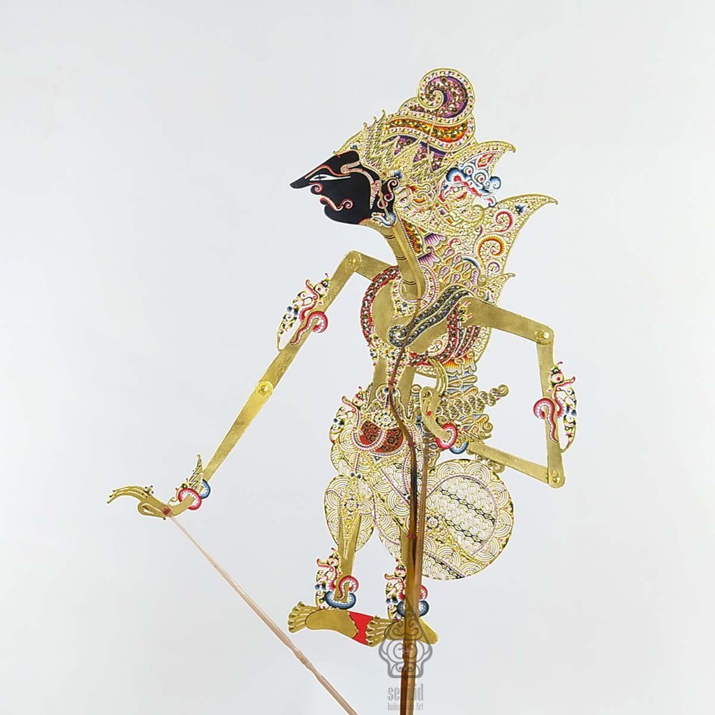 Jual Wayang Kulit Asli Super Halus - Wayang Tokoh Basudewa / Basudewo ...