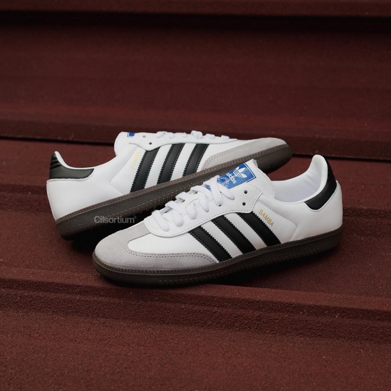 Jual Rp 1 Rupiah Sepatu Adidas Original Pria Putih Adidas Samba OG White Gum 100 Original BNIB Shopee Indonesia