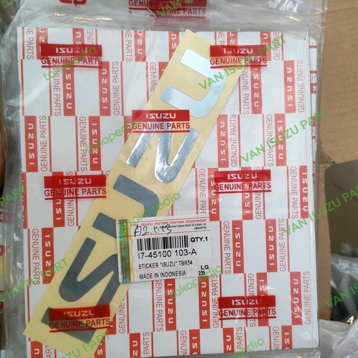 Jual STIKER STICKER SETIKER LOGO ISUZU PANTHER ORIGINAL ISUZU | Shopee ...