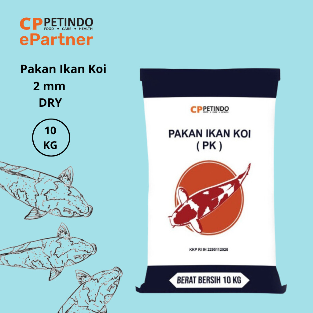 Jual CPPETINDO Pakan Koi (PK) 2mm - Red 10kg Fish Food | Shopee Indonesia