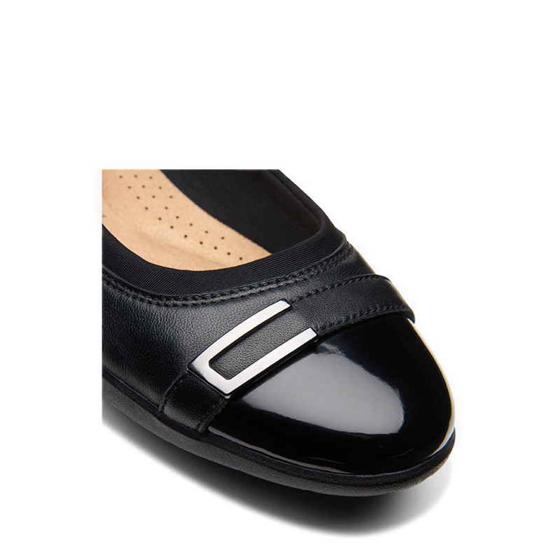 Ballet Flats Clarks Flat Black Shoes Womens Clarks Women Clarks