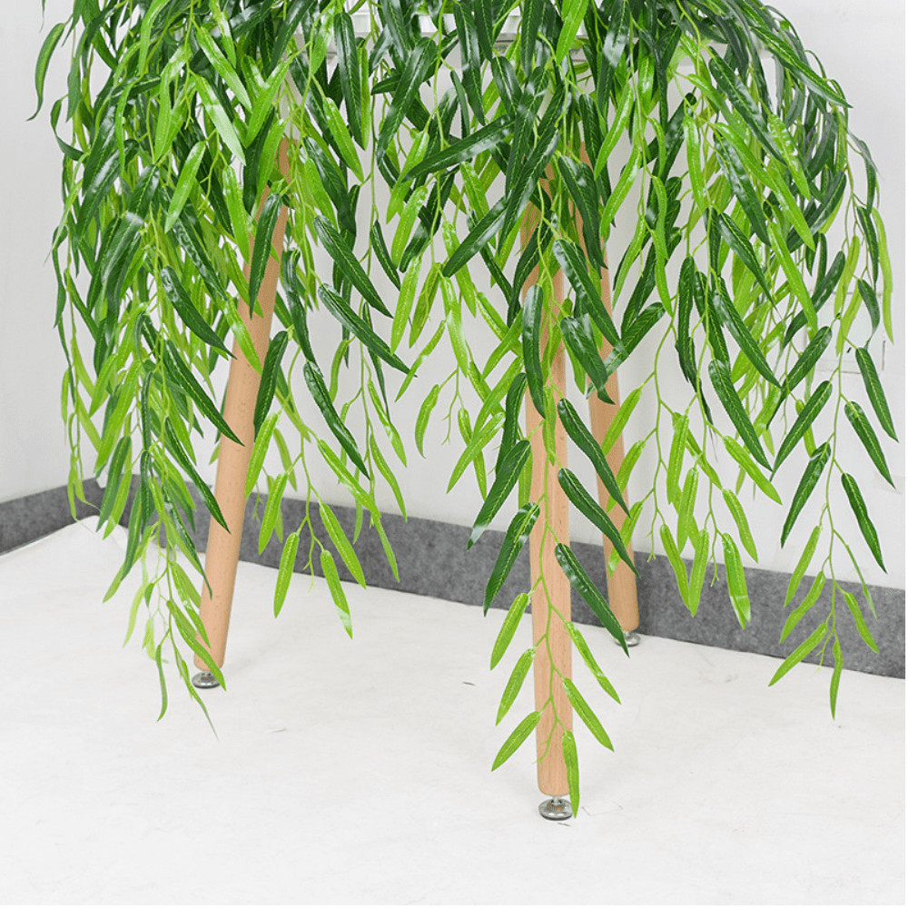 Jual 12 Piece /1 Lusin Daun Bambu Rambat Gantung Artificial Daun Liang ...