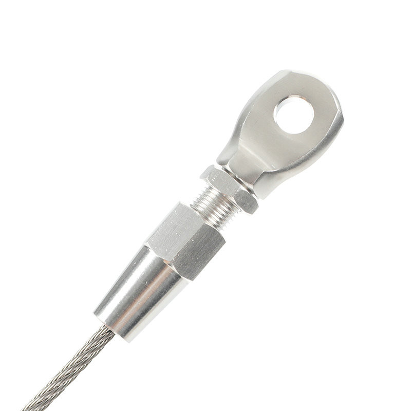 SecureFix Direct 3mm Stainless Steel Swageless Eye Terminal – For Wire Cable Rigging 1 thumbnail image