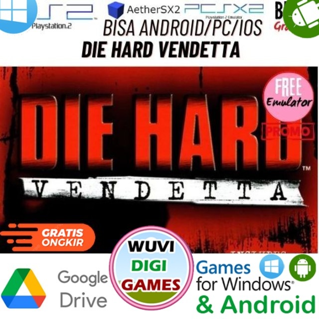 Jual Jual Game PS 2 Die Hard Vendetta | Bisa di PC / Android / IOS Plus ...