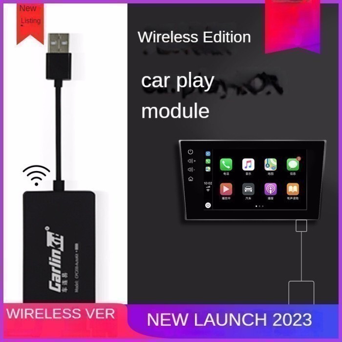 Jual CARLINKIT Dongle Carplay Android Auto Headunit - Wireless CPC200 ...