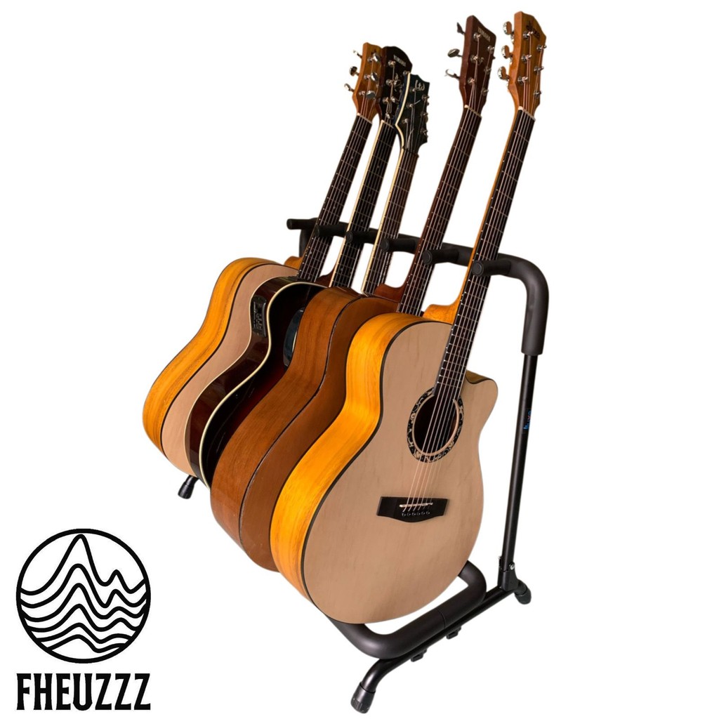 Jual Rak Gitar Stand Guitar Holder Sandar Isi 3 Dan Isi 5 Original ...