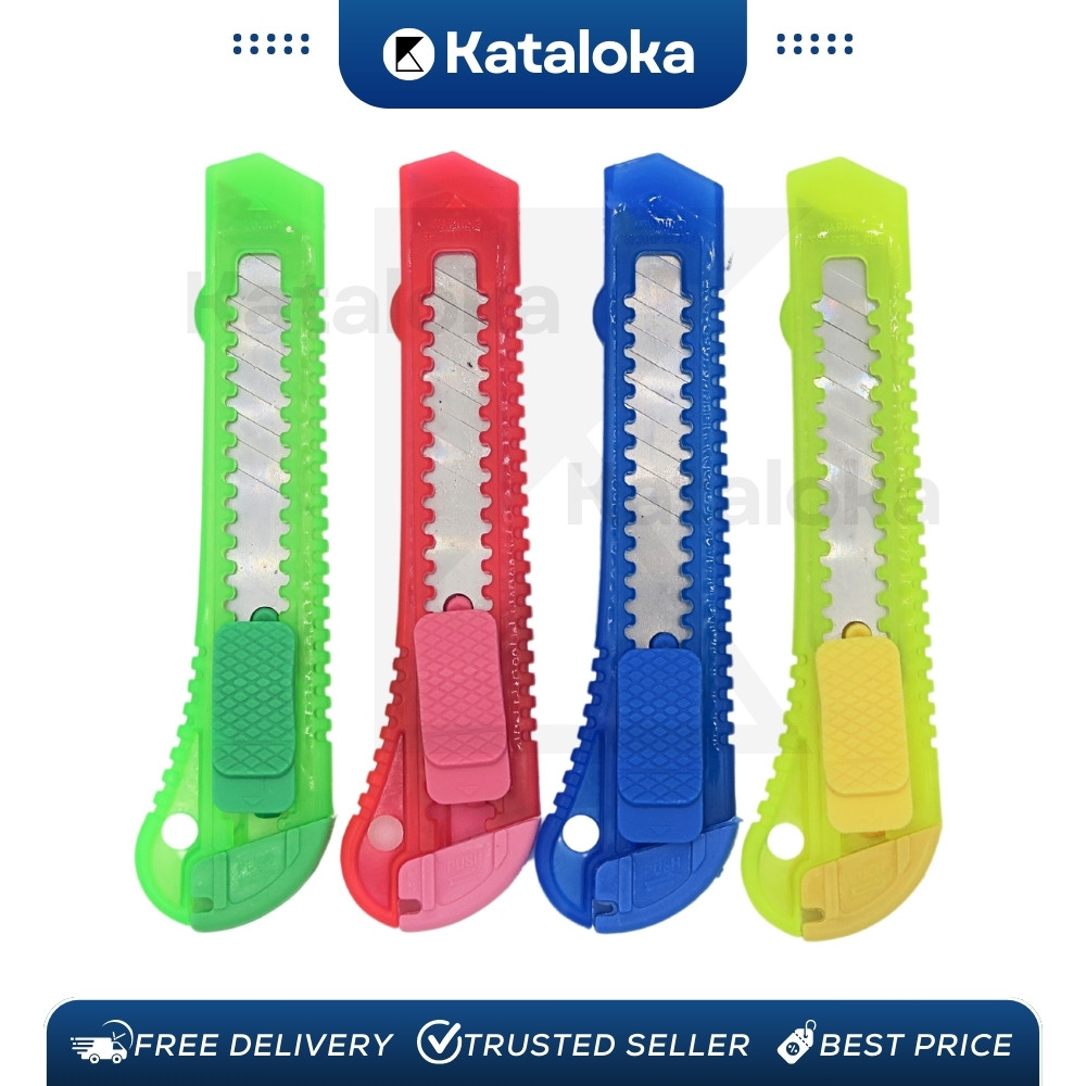 Jual KATALOKA GROSIR!!! (1 DUS ISI 720 PCS) Cutter Transparan Besar ...