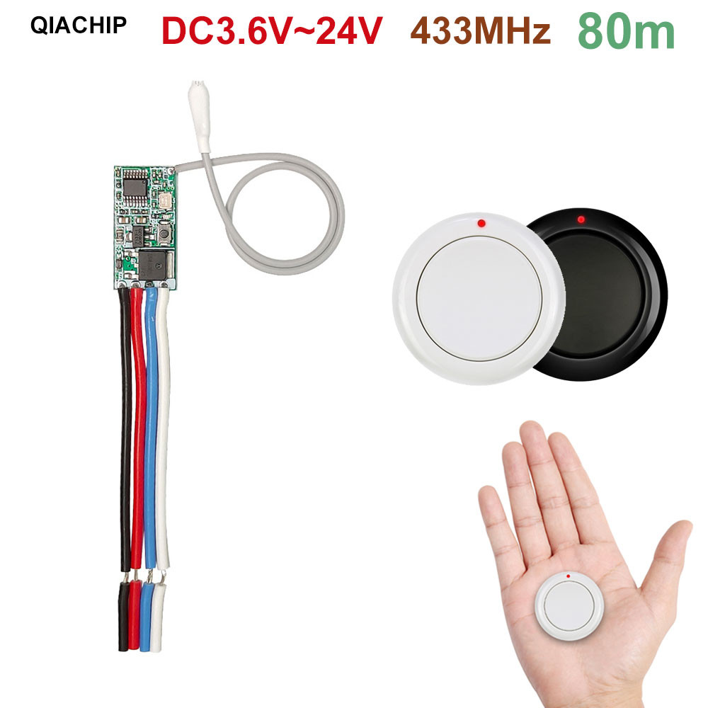 Jual 433mhz Wireless RF Remote Control DC 3.6V 5V 9V 12V 24V 1CH Mini ...