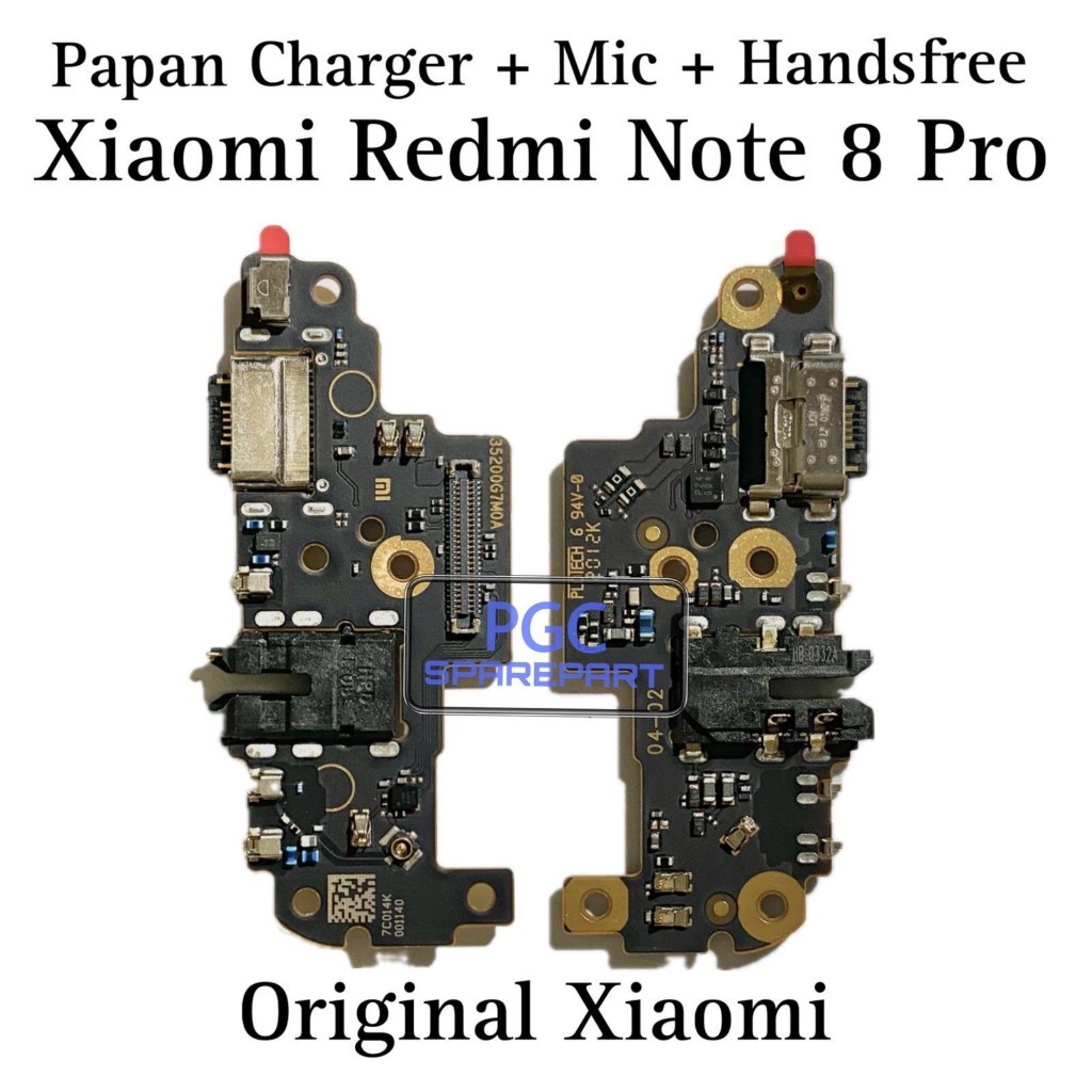 Jual ORIGINAL XIAOMI - Board PCB Charger + Mic + Handsfree Redmi Note 8 ...