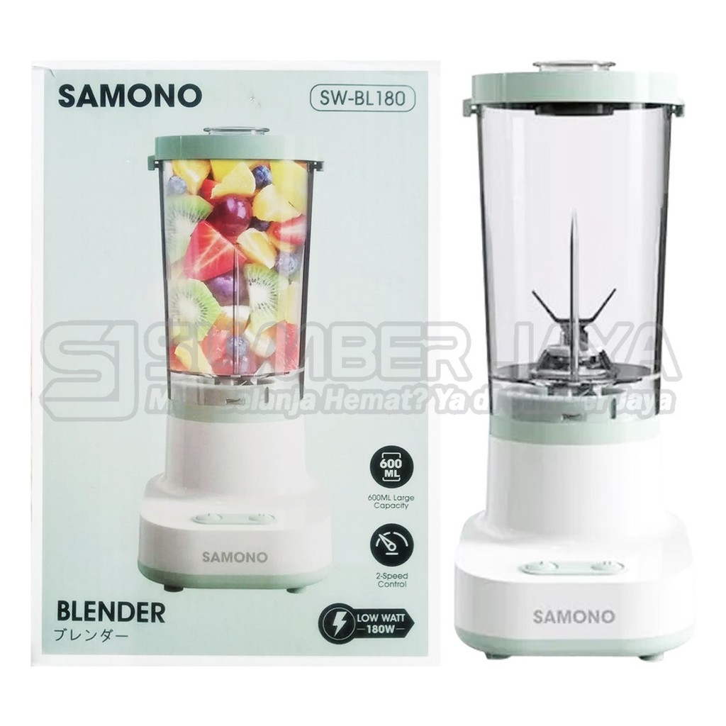Jual Samono SW-BL180 Blender Mini 600ml Portable Chopper Multifungsi ...